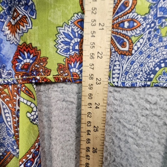 Belle by Kim Gravel Tank Cardigan Set Sz 2X Paisley Boho Travel Coastal Resort - Picture 16 of 16